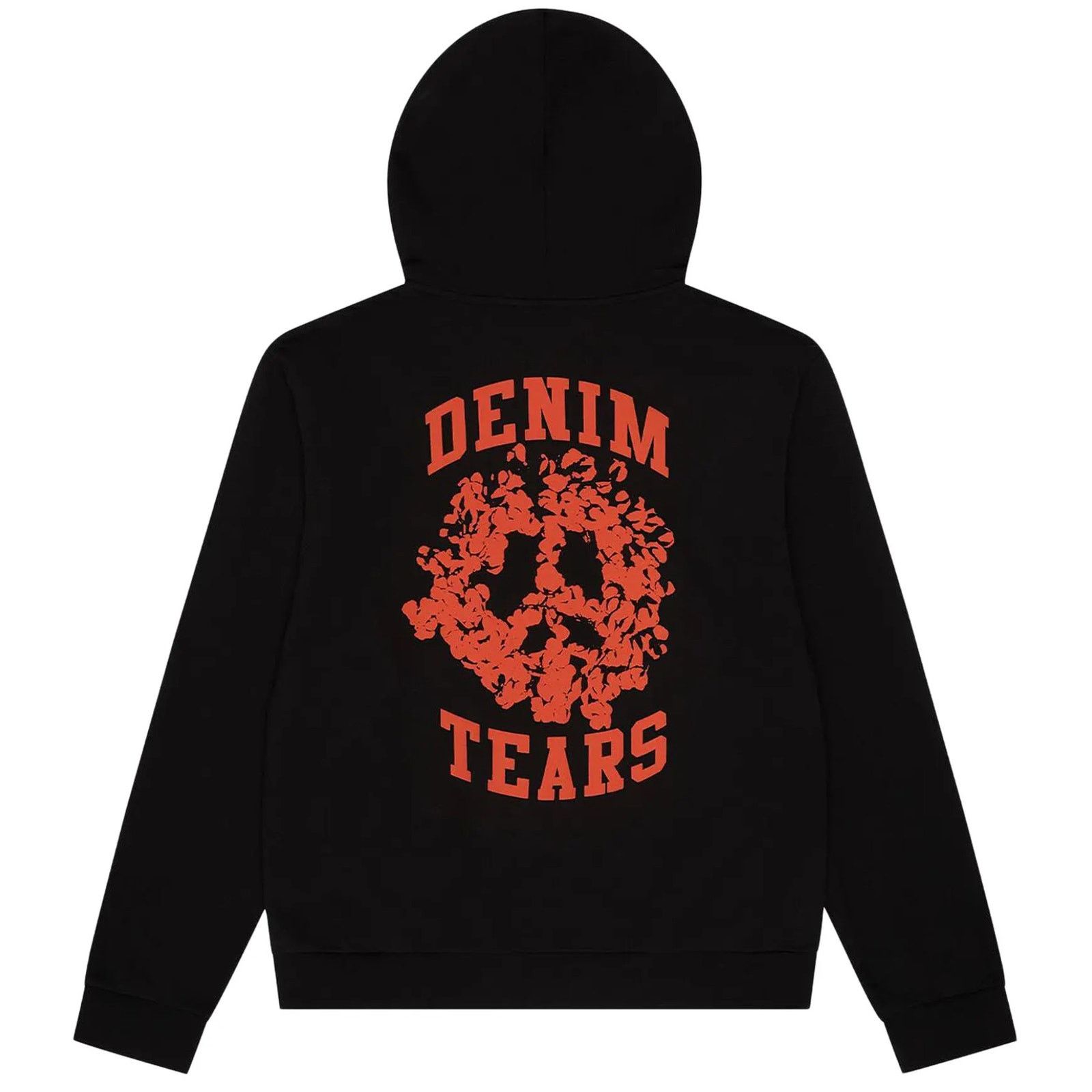DENIM TEARS Size L - Denim Tears Cotton Wreath Red Zip Up Hoodie
