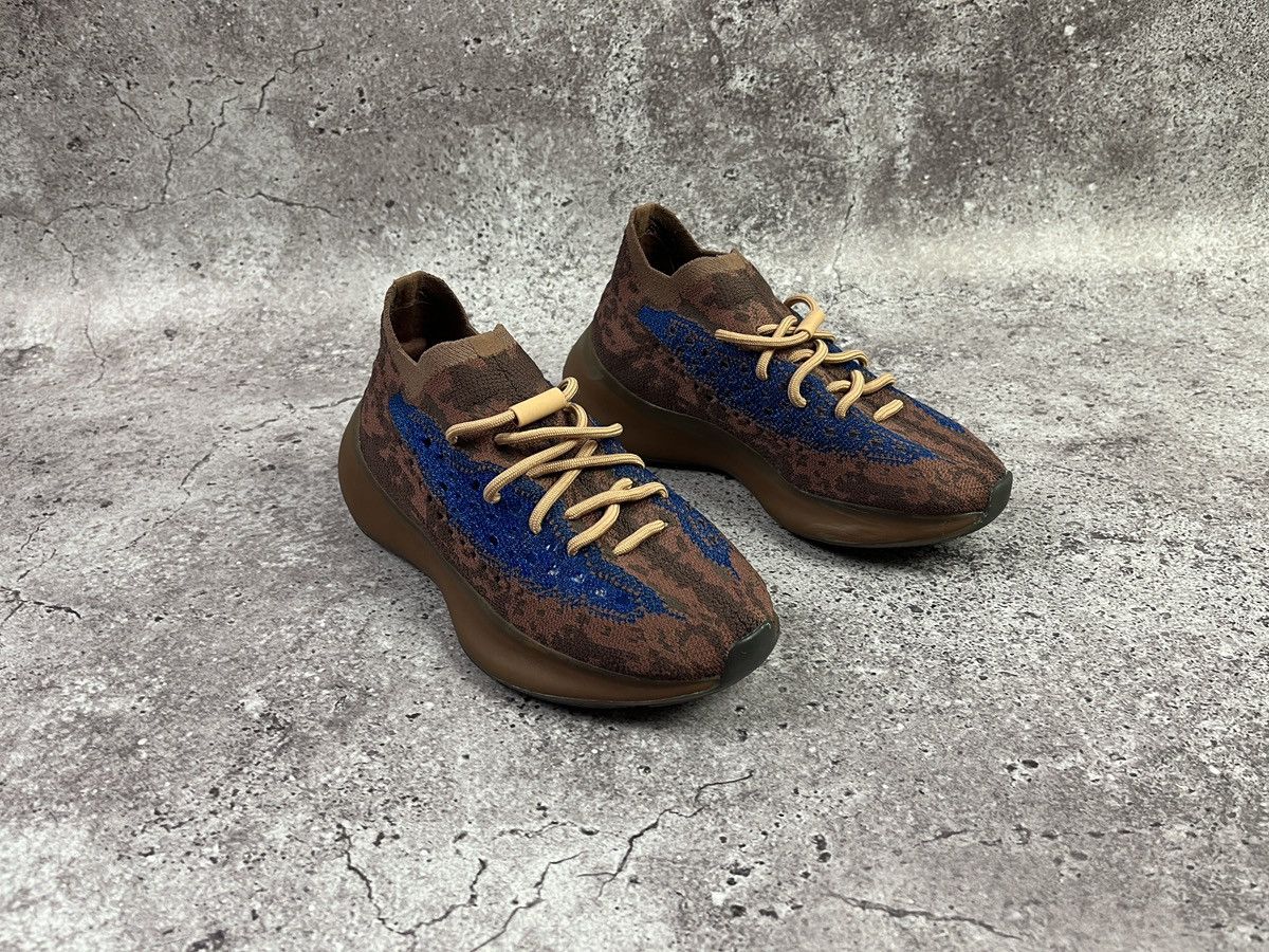 Adidas × Kanye West Adidas Yeezy Boost 380 Azure Blue Oat Brown Blue Sneakers Size US 6 / IT 36 - 1 Thumbnail