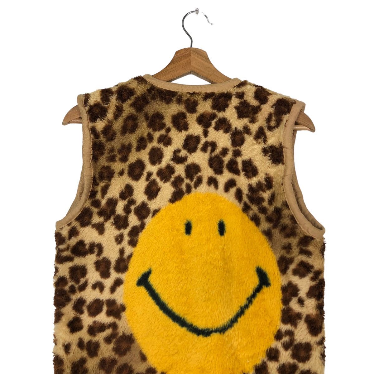 Japanese Brand 🔥Kapital Smiley Design Big Logo Fleece Vest Japan Made Size US M / EU 48-50 / 2 - 8 Thumbnail
