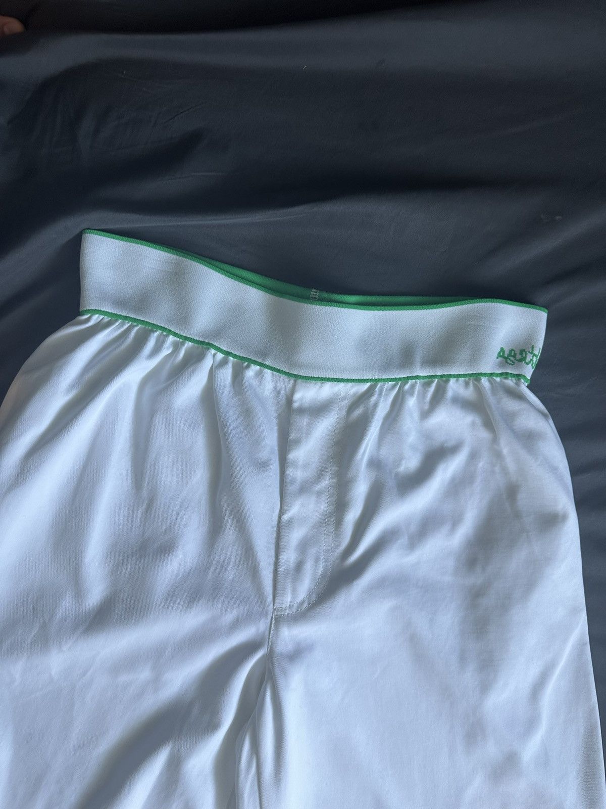 Bottega Veneta Bottega Veneta White Elastic Logo Pants Size US 32 / EU 48 - 3 Thumbnail