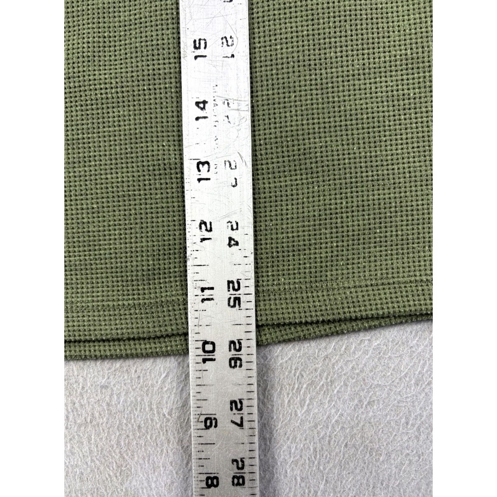 Lululemon Lululemon Shirt Men’s Size Medium Green Longsleeve Thermal Waffle Knit Logo Activewear Crew Neck Regular Fit Size US M / EU 48-50 / 2 - 7 Thumbnail