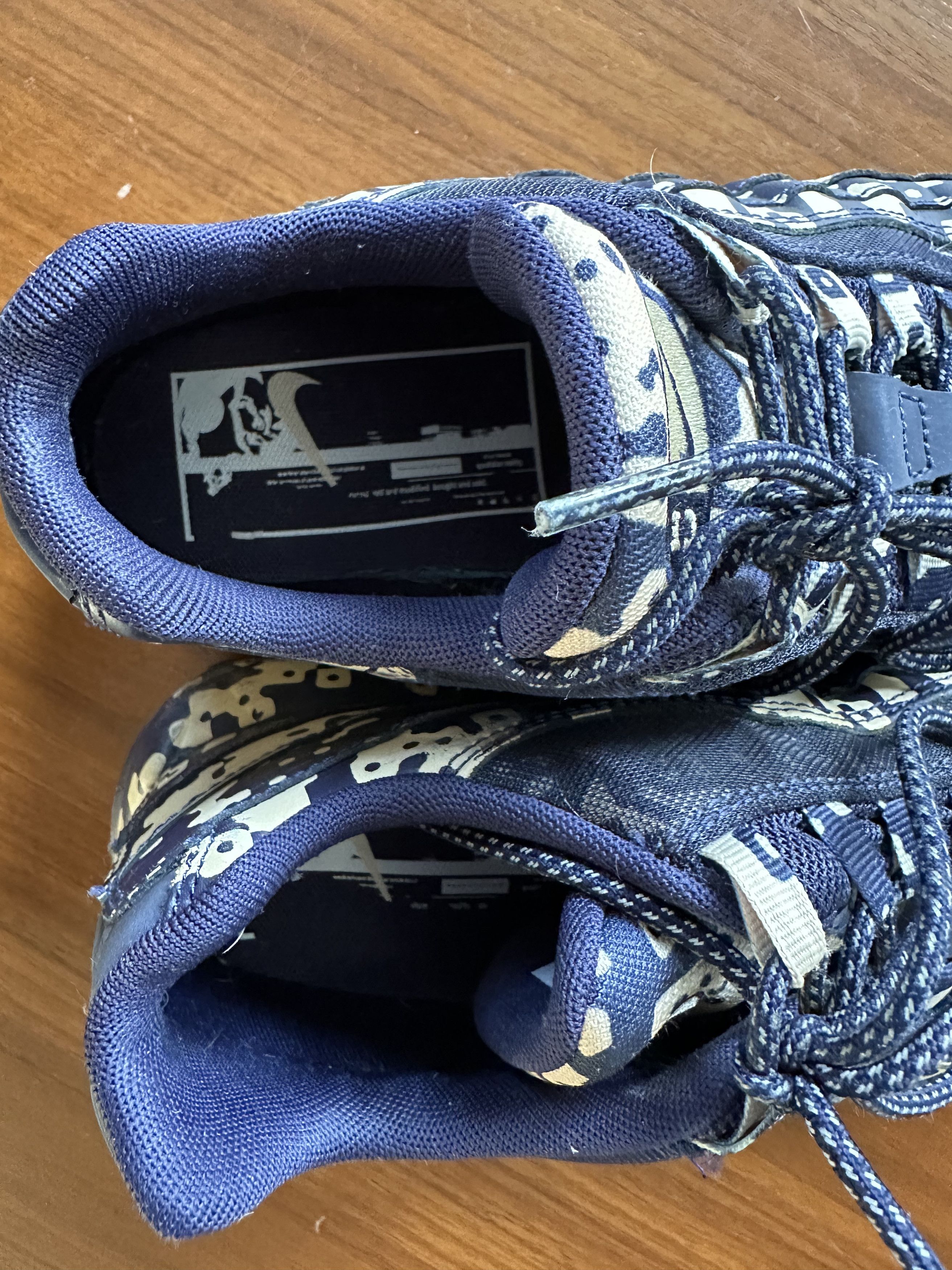 Nike Size 8 - Nike Air Max 95. Nike x Cav Empt Black Navy Camo Size US 8 / EU 41 - 8 Thumbnail