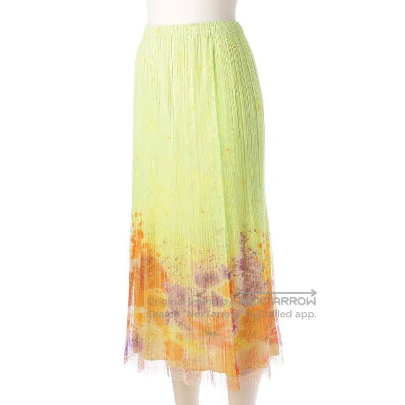 Issey Miyake Issey Miyake Green Dress Size M / US 6-8 / IT 42-44 - 8 Thumbnail