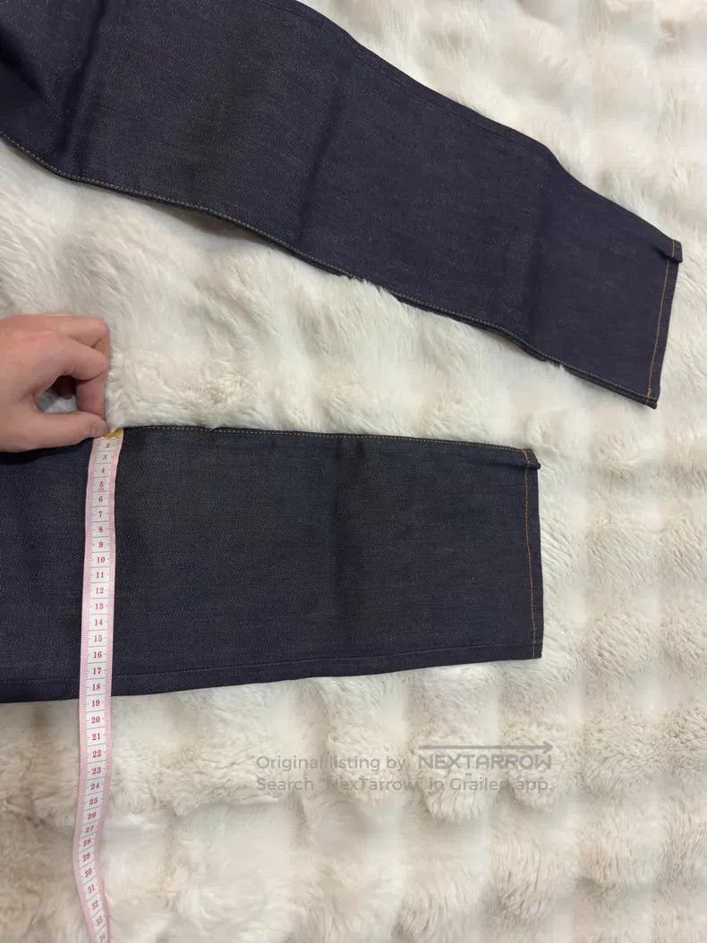 Saint Laurent Paris Saint Laurent Paris Dark Blue Slim Fit Men's Denim Jeans Size US 30 / EU 46 - 8 Thumbnail
