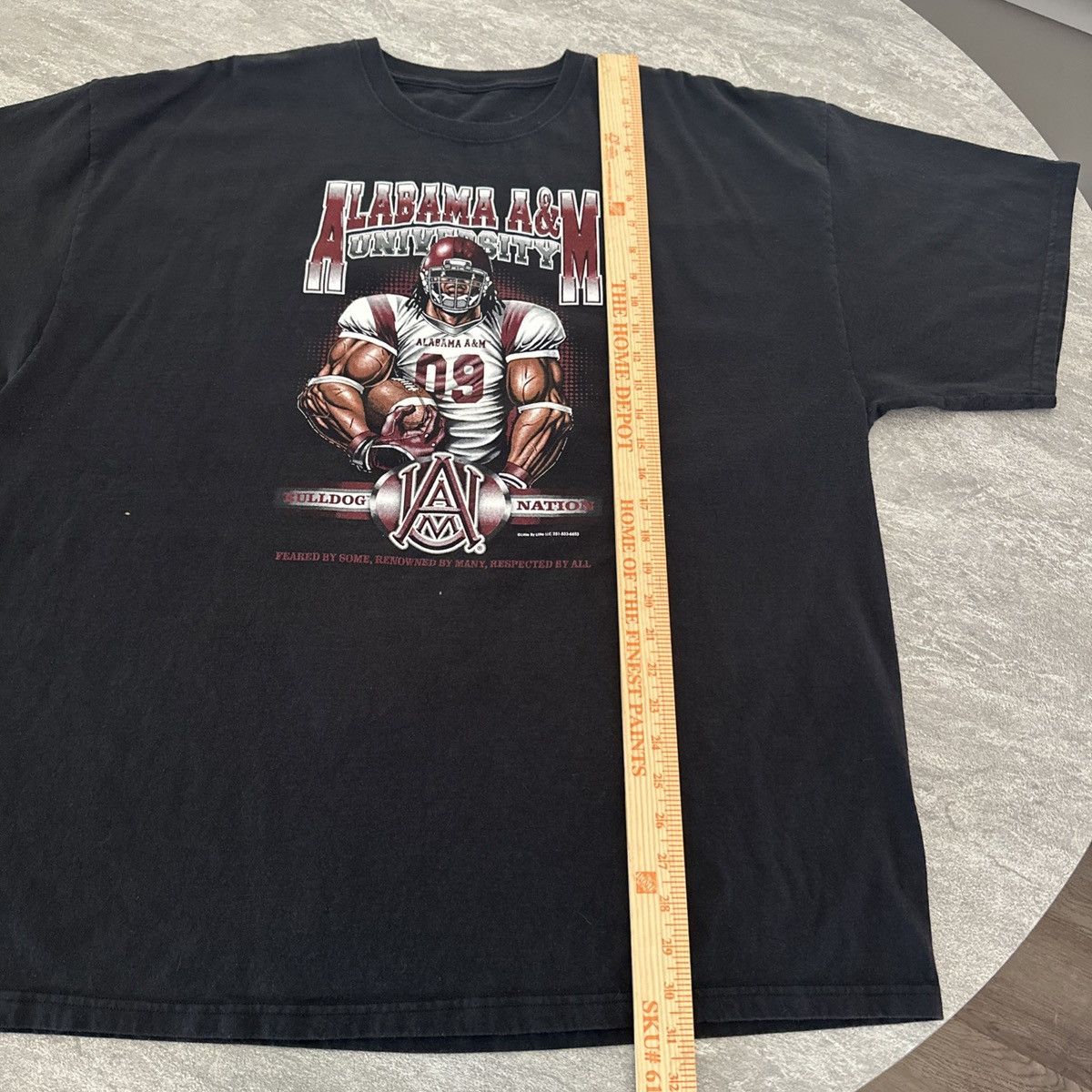 NCAA Alabama A&M University Football Bulldog Nation Shirt Hip Hop Size US XXL / EU 58 / 5 - 6 Thumbnail