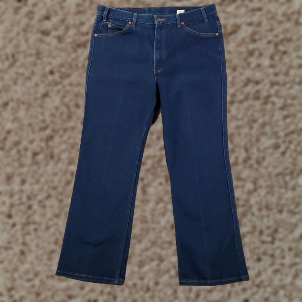Levi's Vintage Levi's 517 Jeans Men 40x30 Measure 38x30 Blue Boot Cut Blue Cotton Denim Jeans 517 Levi's 500 Series Cowboy American Size US 40 / EU 56 - 1 Thumbnail