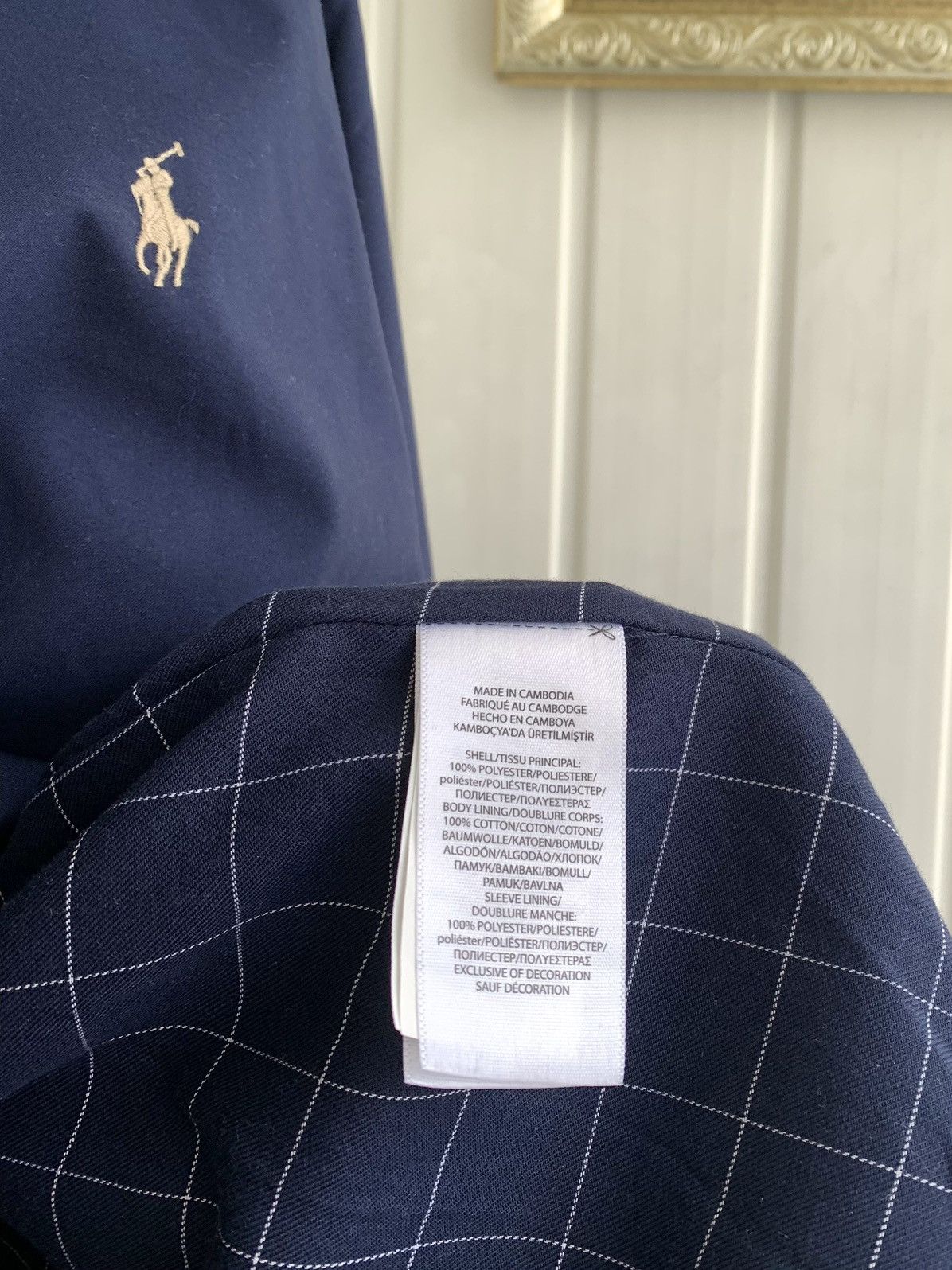 Polo Ralph Lauren × Ralph Lauren Polo Ralph Lauren Navy Zip Jacket Mens Size XL Size US XL / EU 56 / 4 - 14 Thumbnail