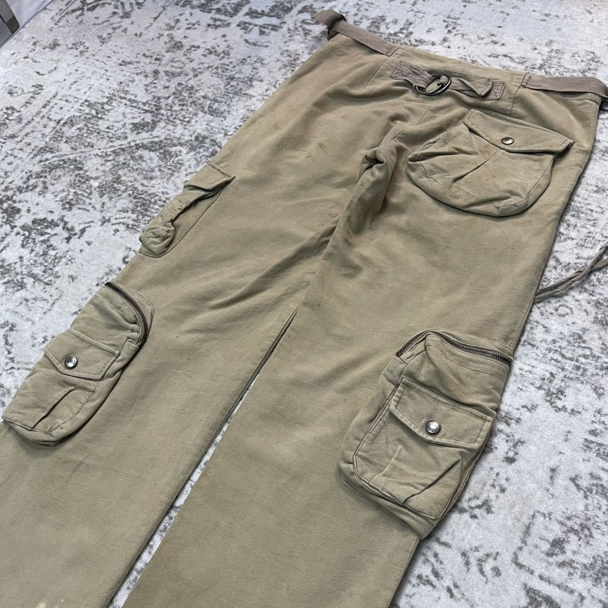GOA Codes Combines Japan 3D Multi Pocket Wide Leg Cargo Pants Size US 30 / EU 46 - 12 Thumbnail