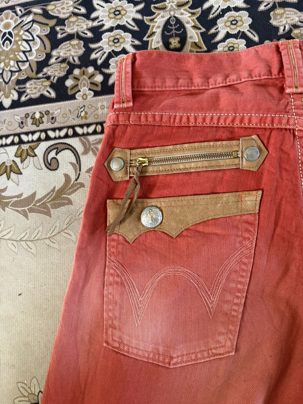 Edwin 🔥RARE🔥🔥Vintage EDWIN Exclusive Vintage Jeans Size US 31 - 4 Thumbnail
