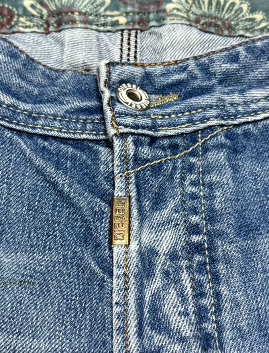 Diesel Diesel Koffha flared distressed jeans pants dirty ripped Size US 33 - 5 Thumbnail