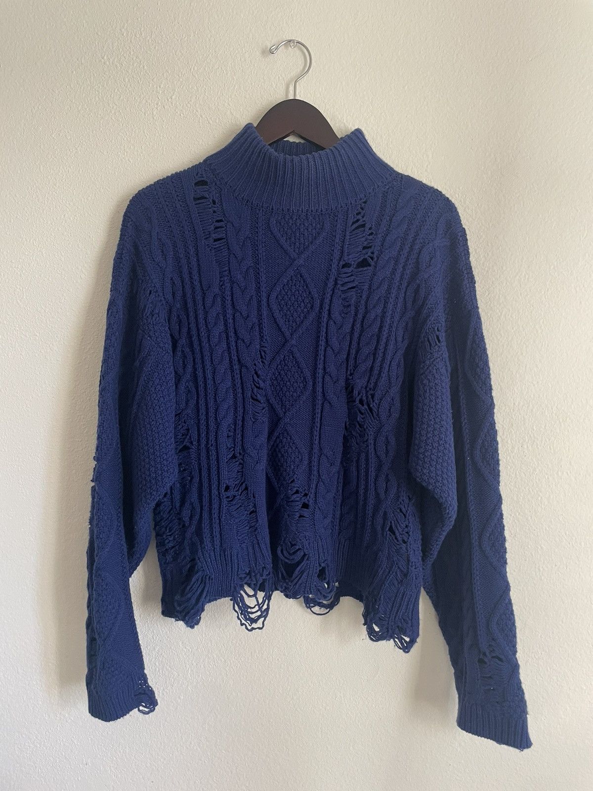Mihara Yasuhiro Distressed Sweater