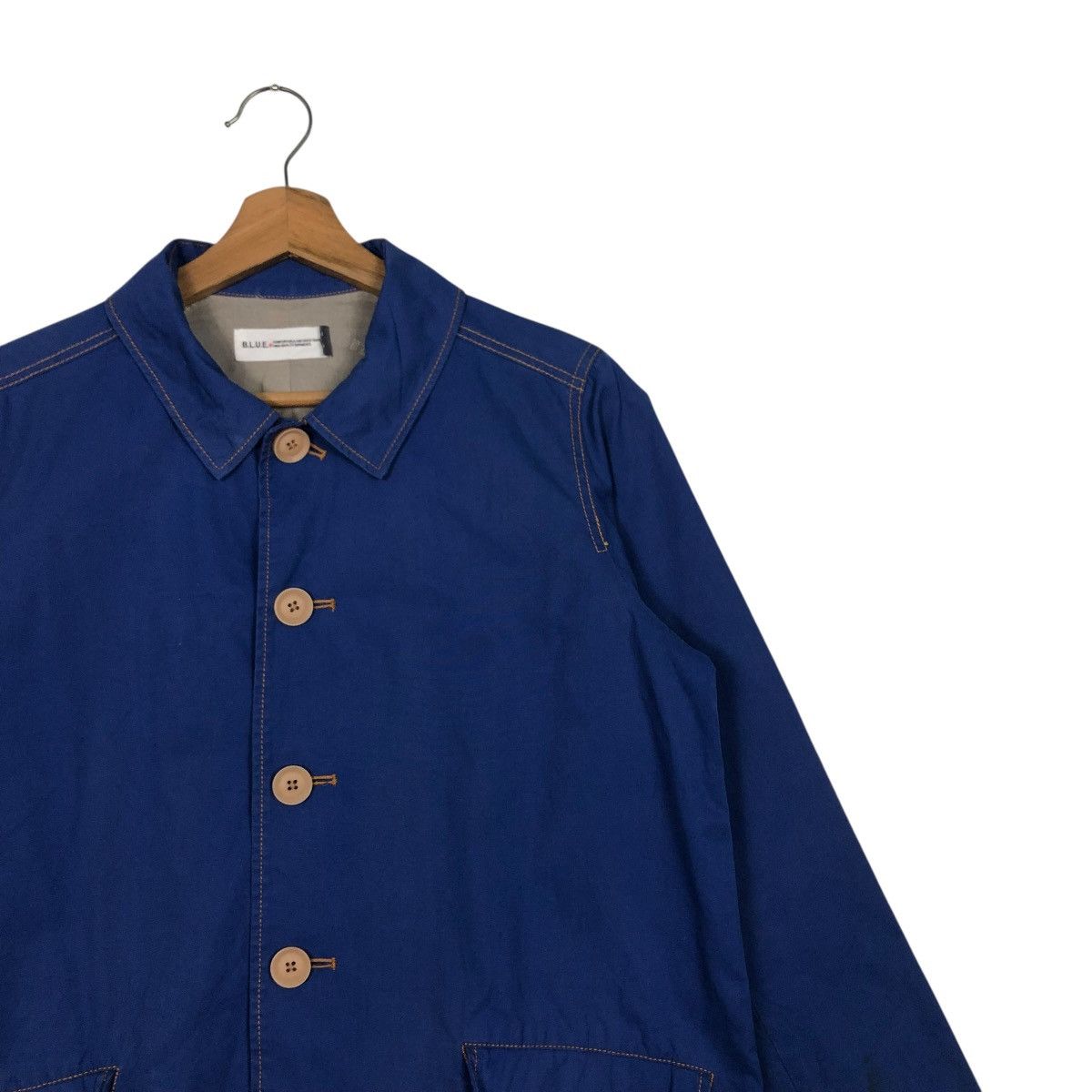 Blue Blue Japan 🔥VINTAGE CHORE WORK JACKET BLUE JAPAN Size US M / EU 48-50 / 2 - 8 Thumbnail