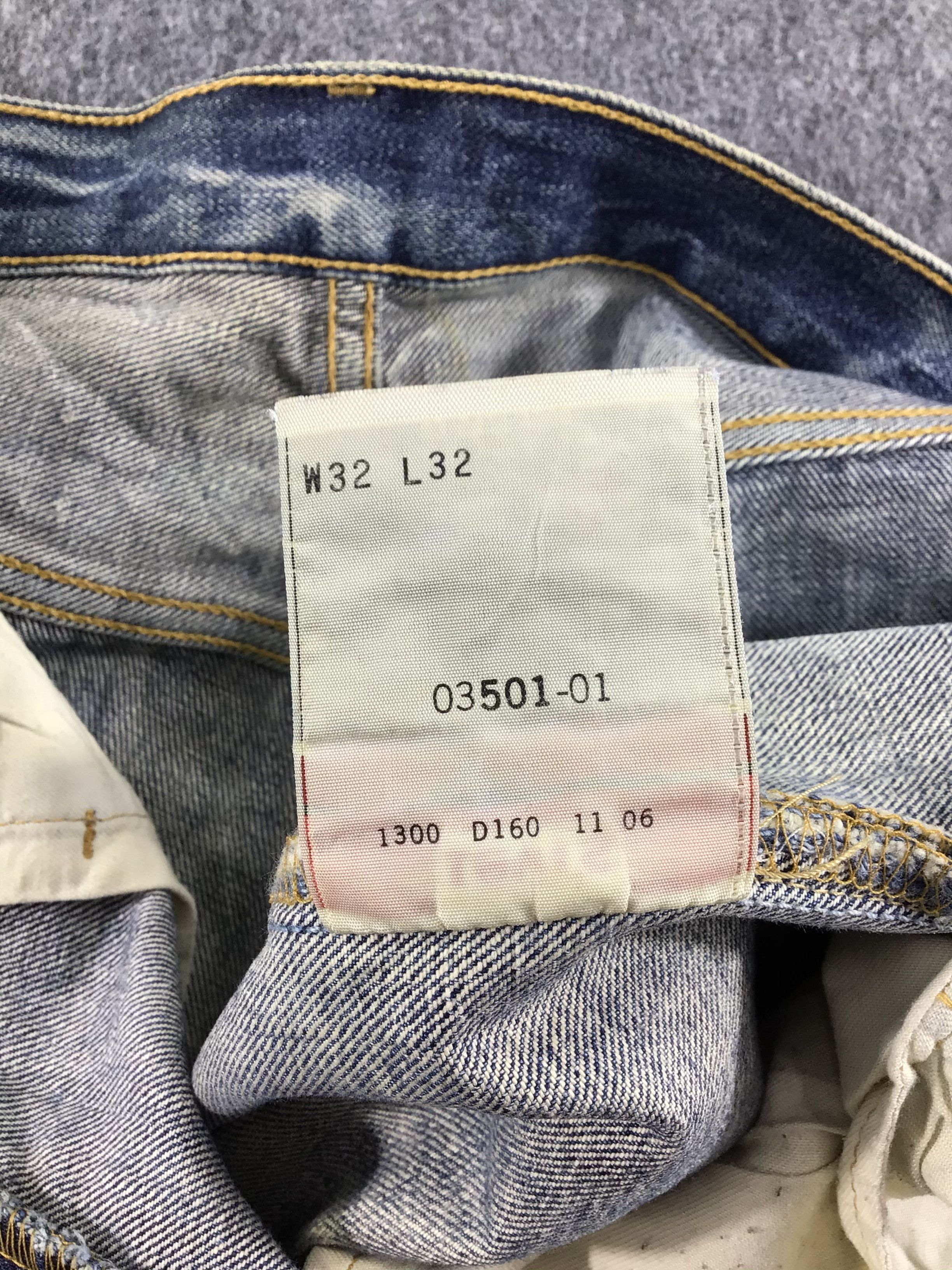Levi's × Vintage 90s Vintage Levis 501 Jeans-JM104 Size US 33 - 11 Thumbnail
