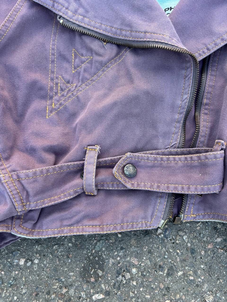 Vintage Vintage Y2K Batwing Cropped Motorcycle Avantgarde Jacket Size US M / EU 48-50 / 2 - 3 Thumbnail