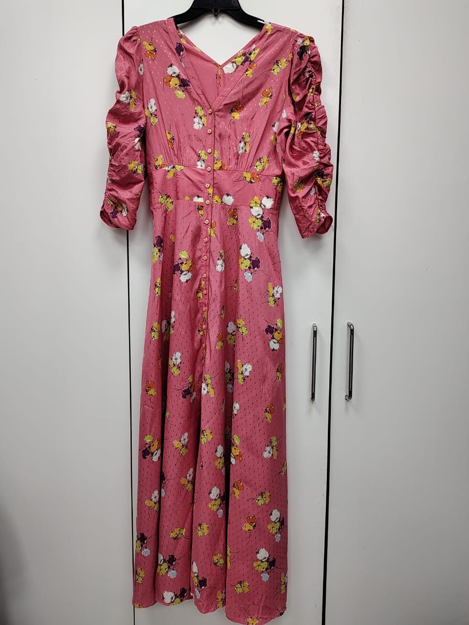 Other By Timo Relaxed Fit Floral Print Organza Dress Size S / US 4 / IT 40 - 2 Thumbnail