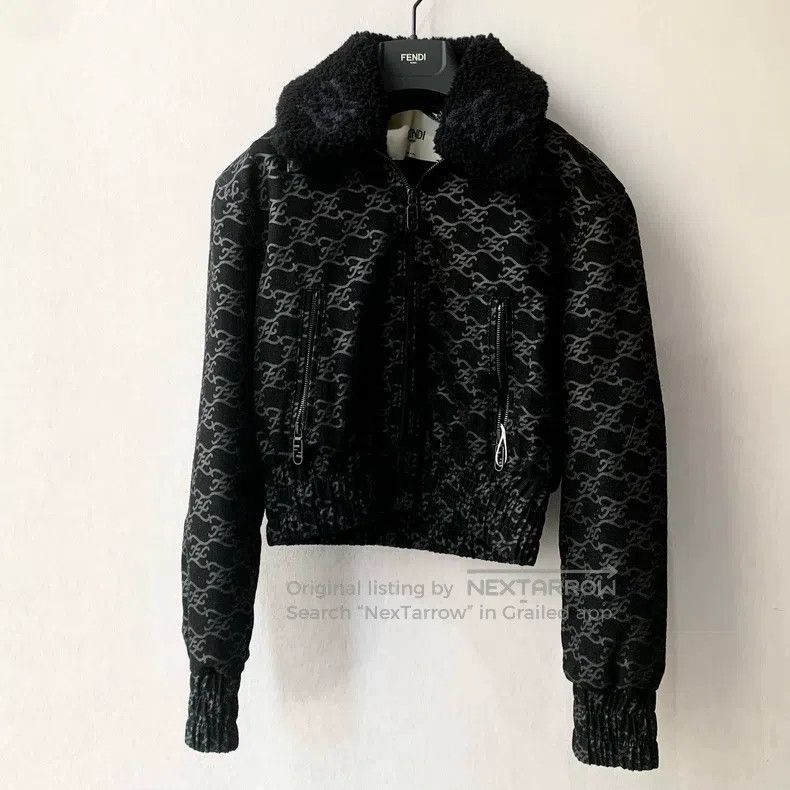 Fendi Fendi Jacket, black, women's Size XXS / US 00 / IT 34 - 1 Thumbnail