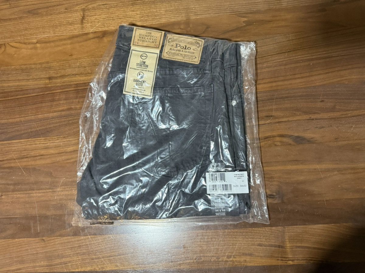 Polo Ralph Lauren Polo Ralph Lauren Hampton Relaxed Straight Stretch Jean Grey Size US 34 / EU 50 - 3 Thumbnail
