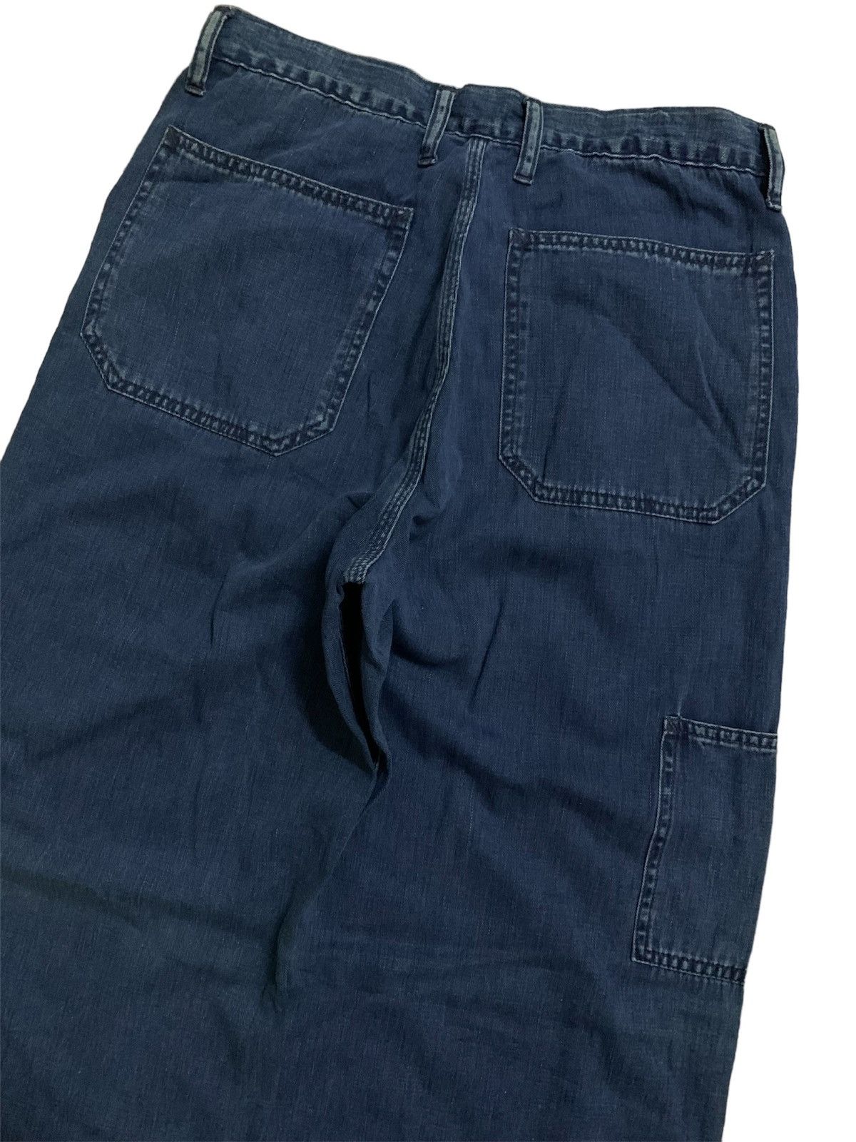 45rpm 💥Vintage 45rpm Indigo Blue Carpenter Pant Size US 29 - 2 Thumbnail