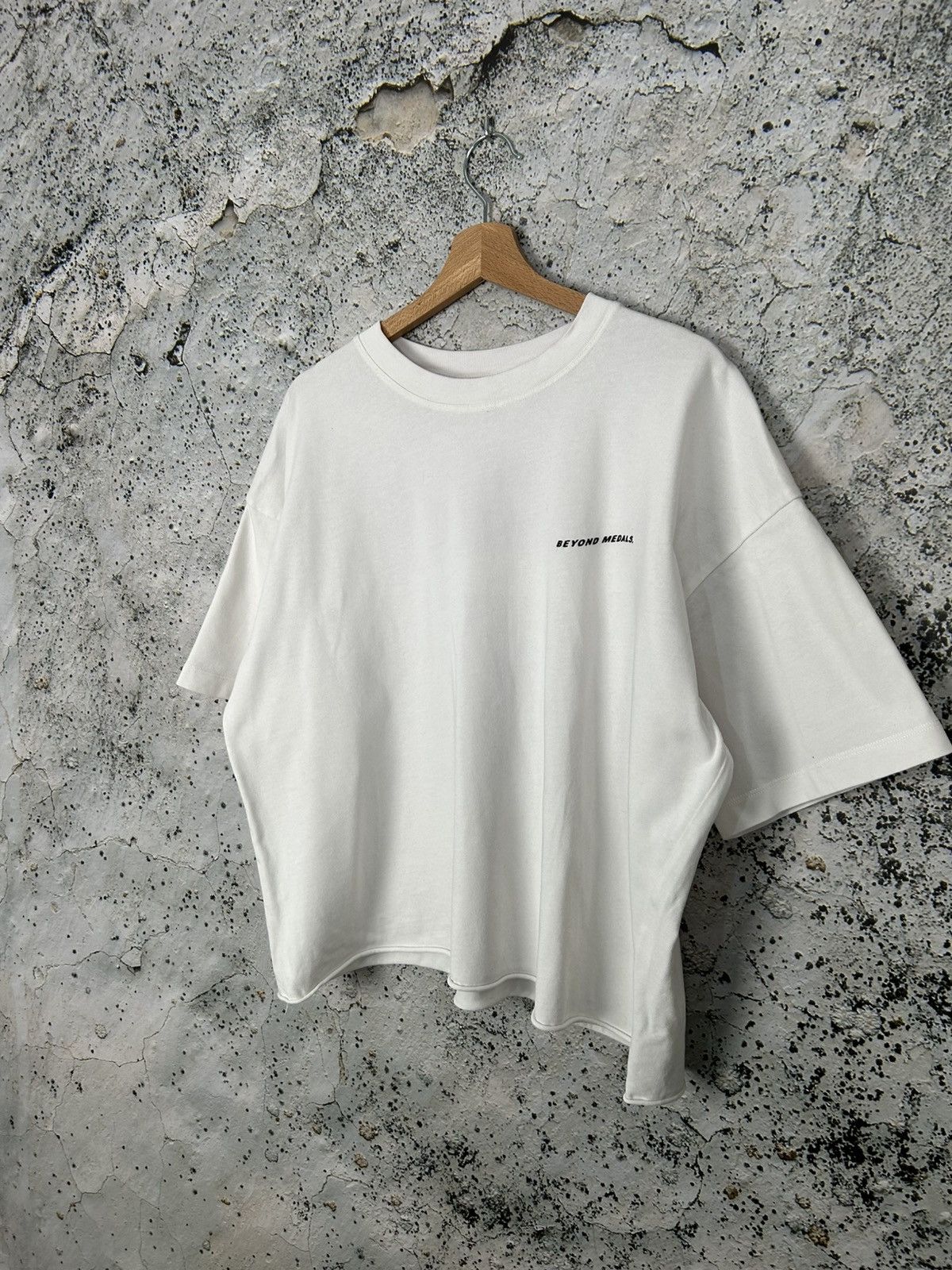 Vintage Baggy Boxy Cropped White Tee Rap Skate Baggy Size US M / EU 48-50 / 2 - 2 Thumbnail