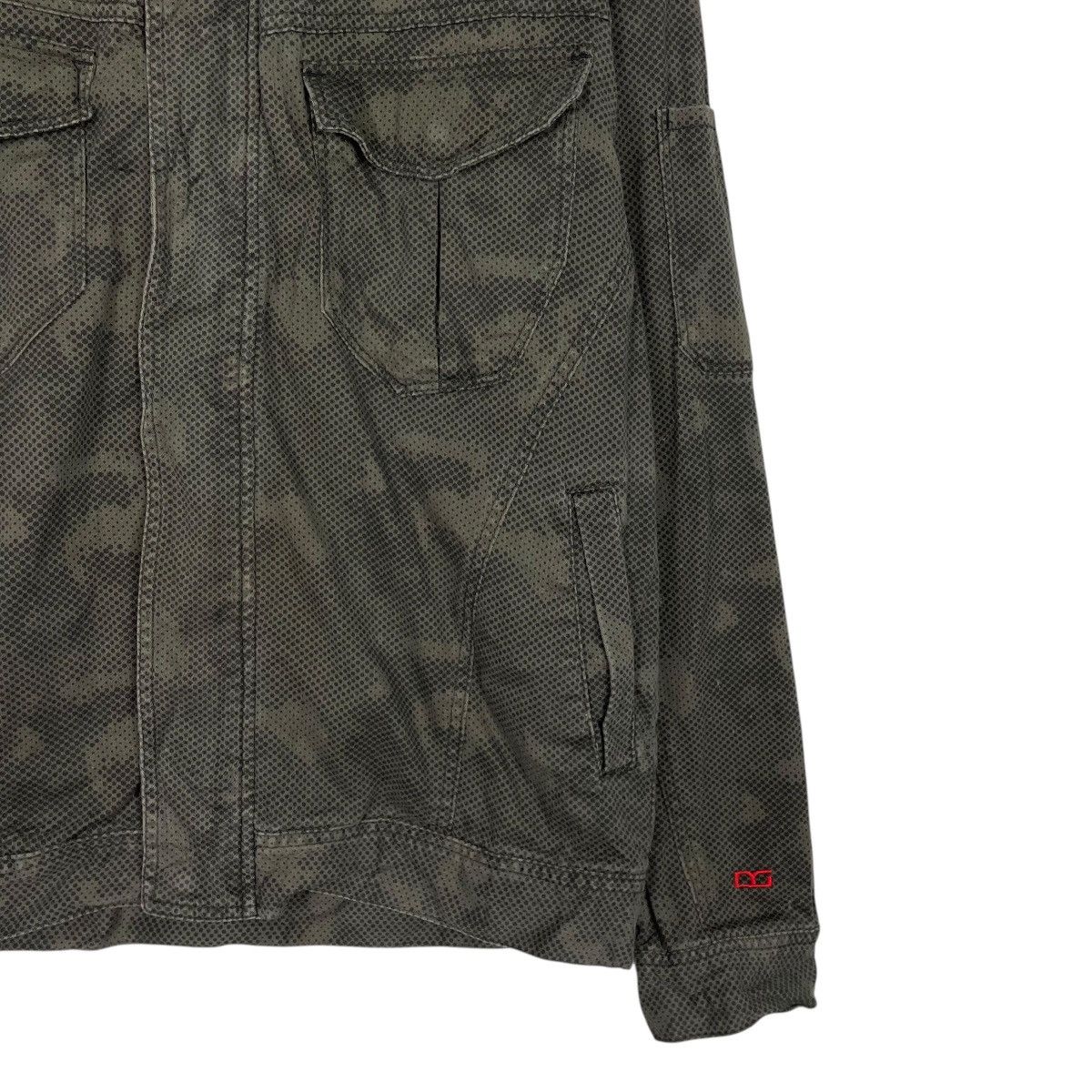 Japanese Brand Japanese Brand D.Grow Camo Zipper Jacket Size US M / EU 48-50 / 2 - 4 Thumbnail