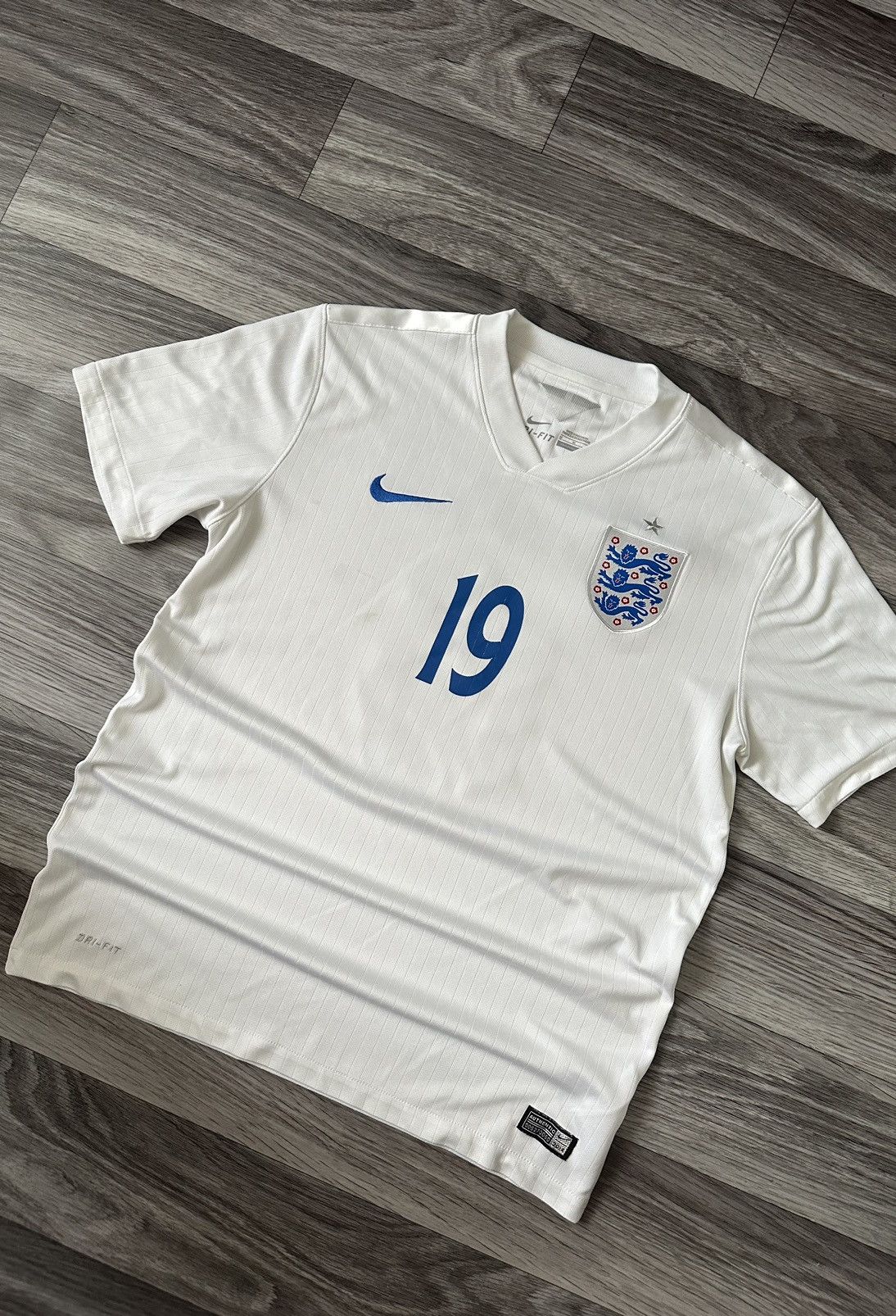 Nike × Vintage Nike England 2014 Jersey Dascoigne 19 hype blockcore Size US M / EU 48-50 / 2 - 3 Thumbnail