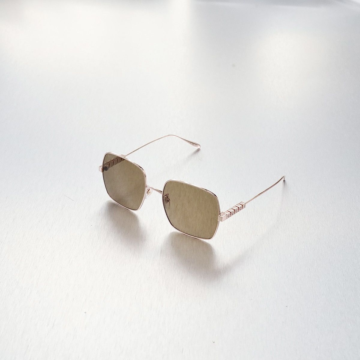 image of Gucci Gg1434S Sunglasses in Rose Gold, Women's