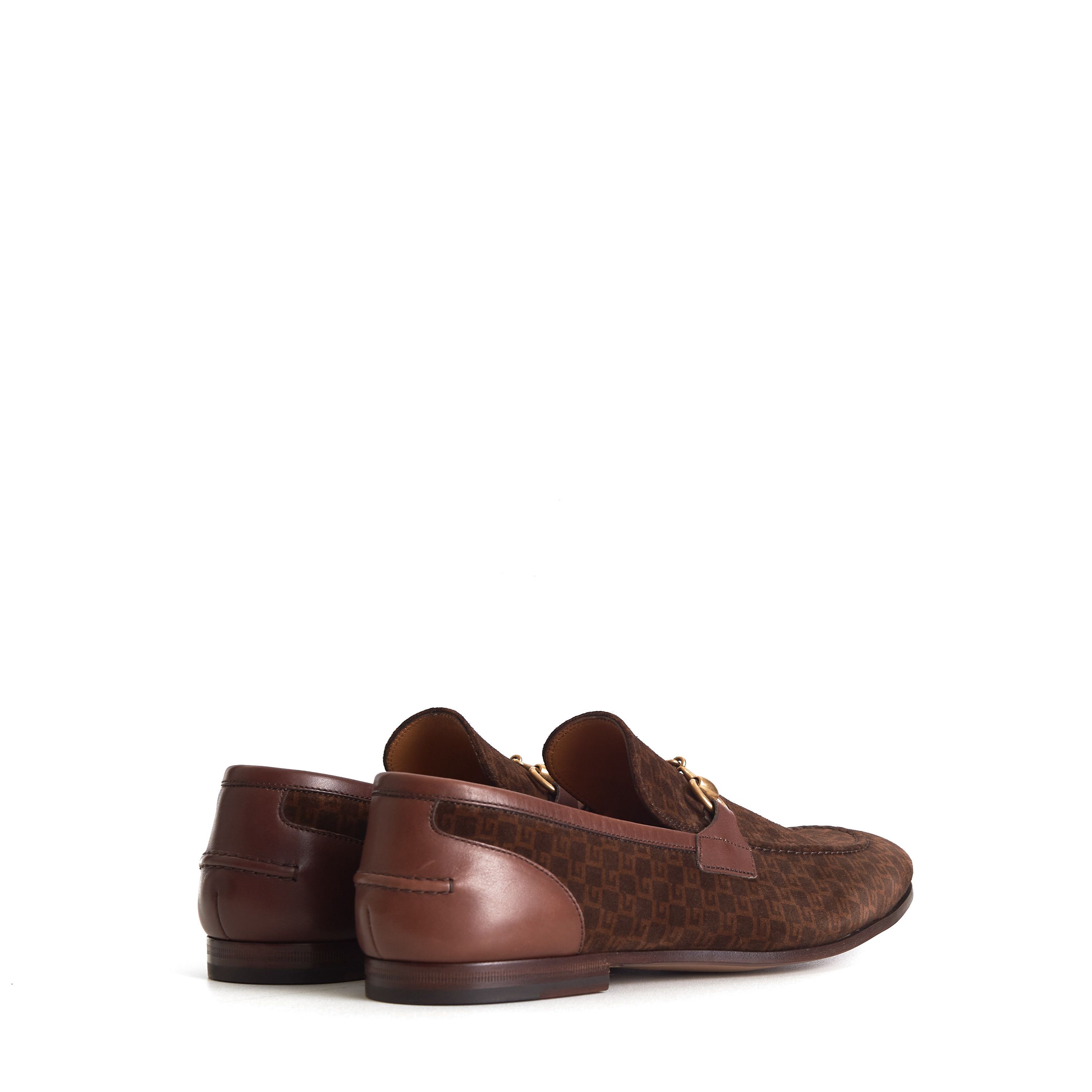 Gucci Men's Dark Brown Suede & Leather Loafers - Horsebit, Size US 8 / EU 41 - 8 Thumbnail