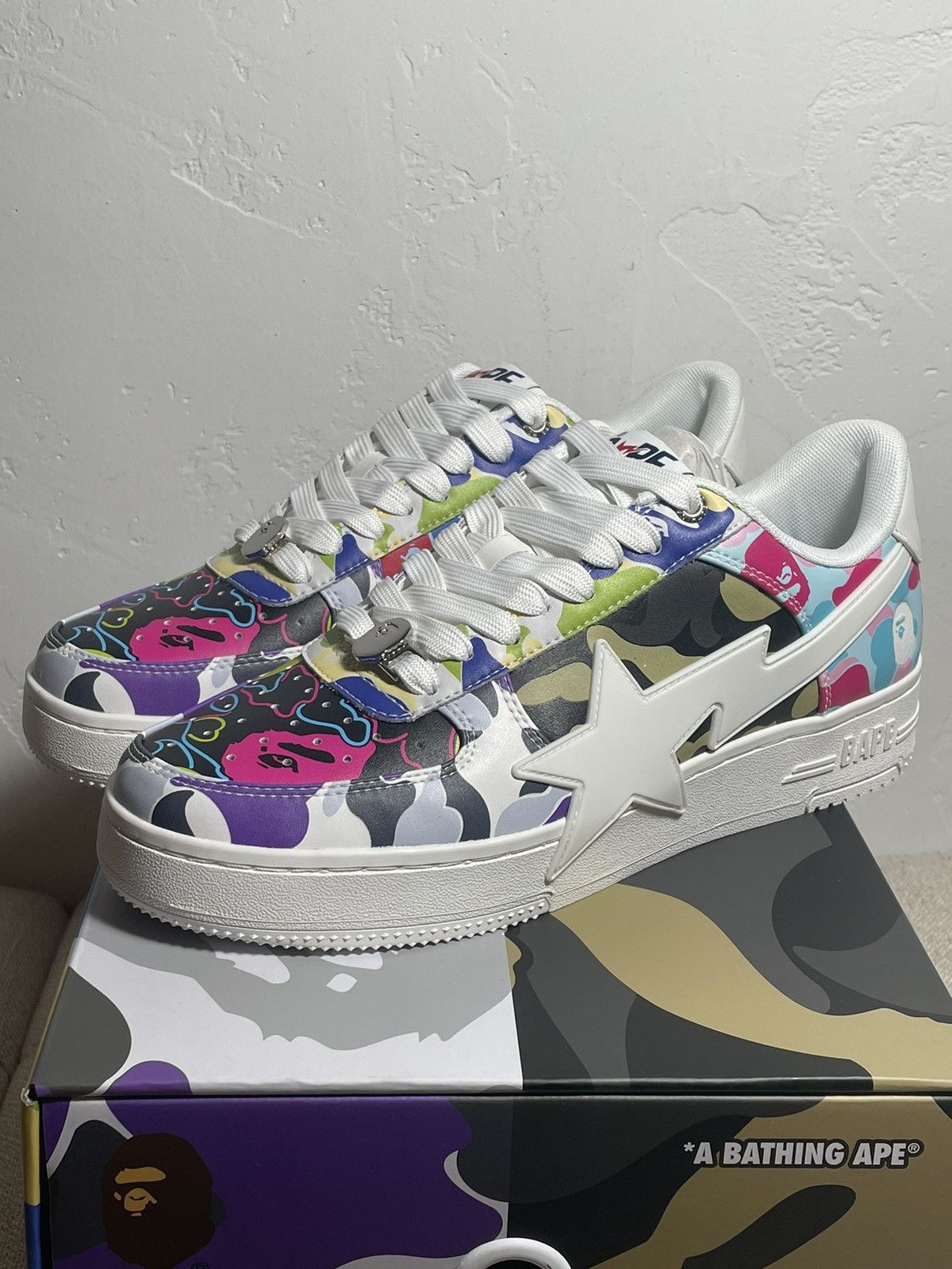 Bape BAPESTA OS US EXCLUSIVE Size US 9 / EU 42 - 1 Thumbnail