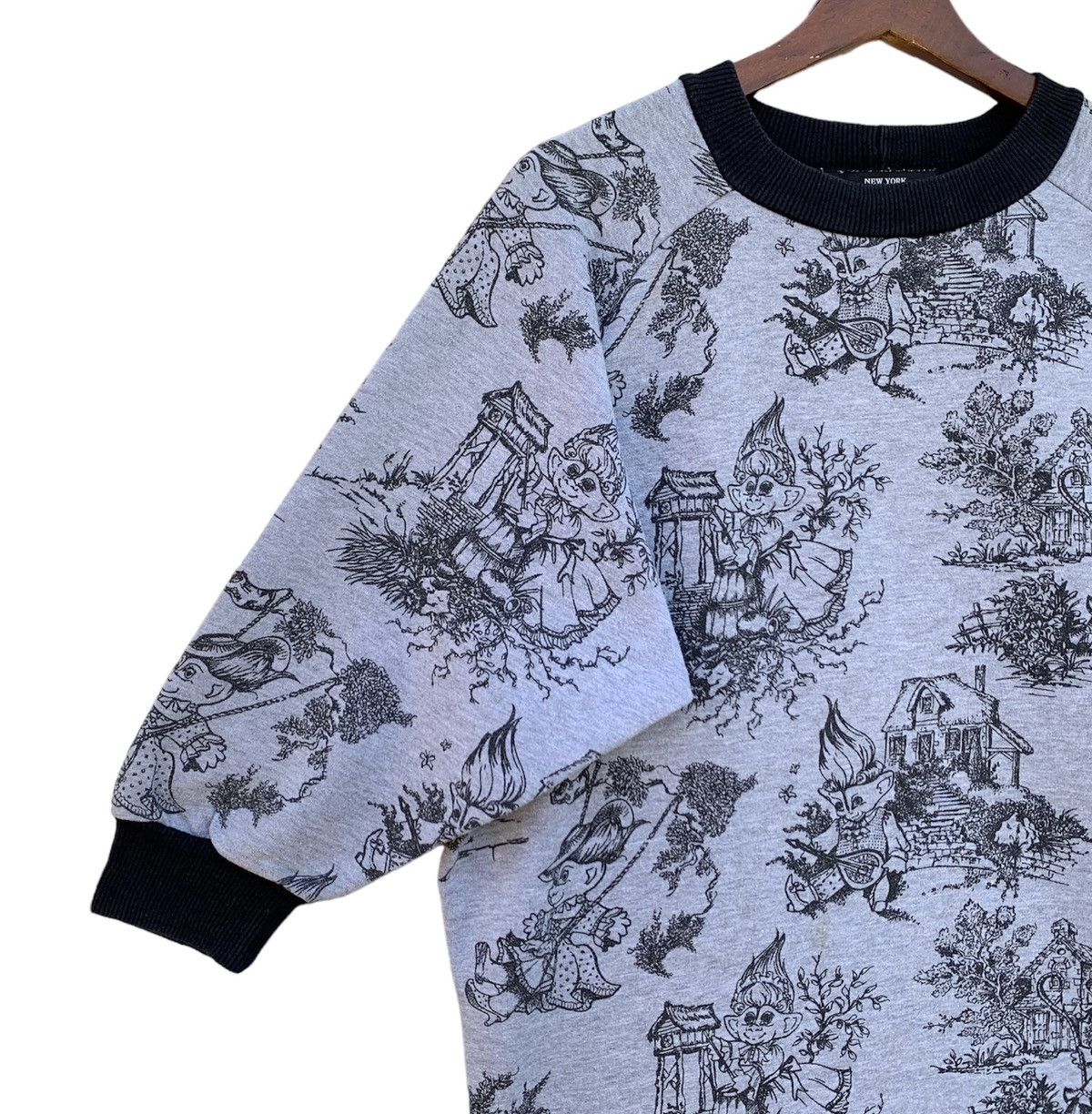 Jeremy Scott Jeremy Scott Paris Beverly Hills Short Sleeve Sweatshirt Size US M / EU 48-50 / 2 - 6 Thumbnail