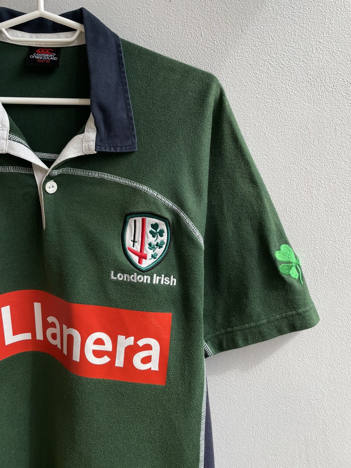 Canterbury of New Zealand London Irish Rugby 2006 2007 Union Jersey Shirt Canterbury Size US M / EU 48-50 / 2 - 4 Thumbnail