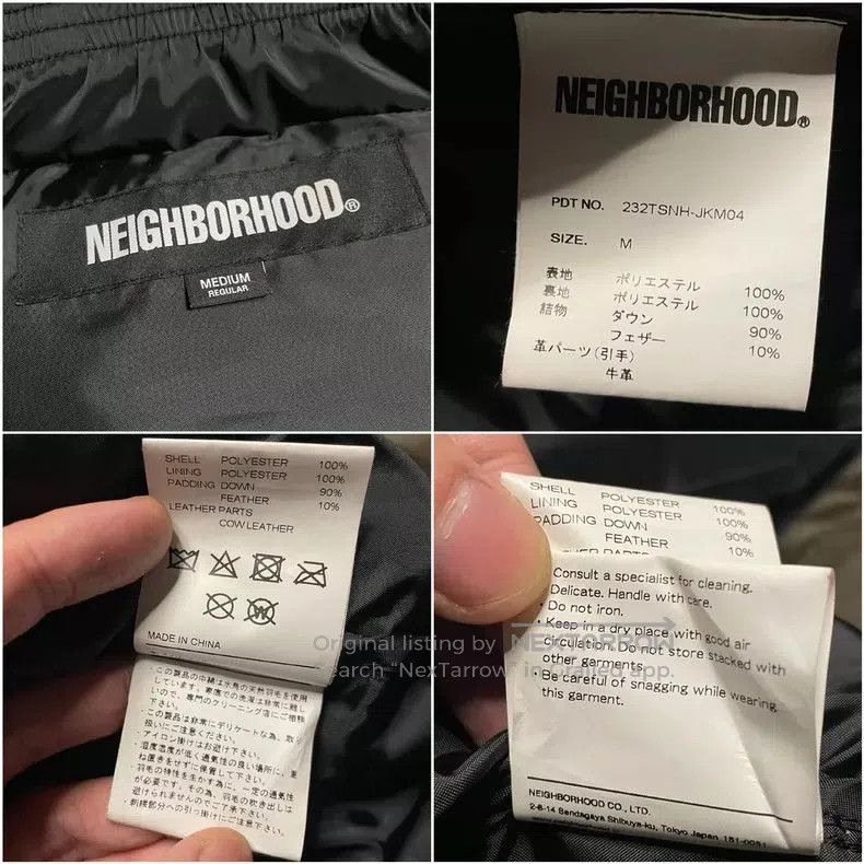Neighborhood NEIGHBORHOOD 23AW Down Jacket. Size US M / EU 48-50 / 2 - 6 Thumbnail