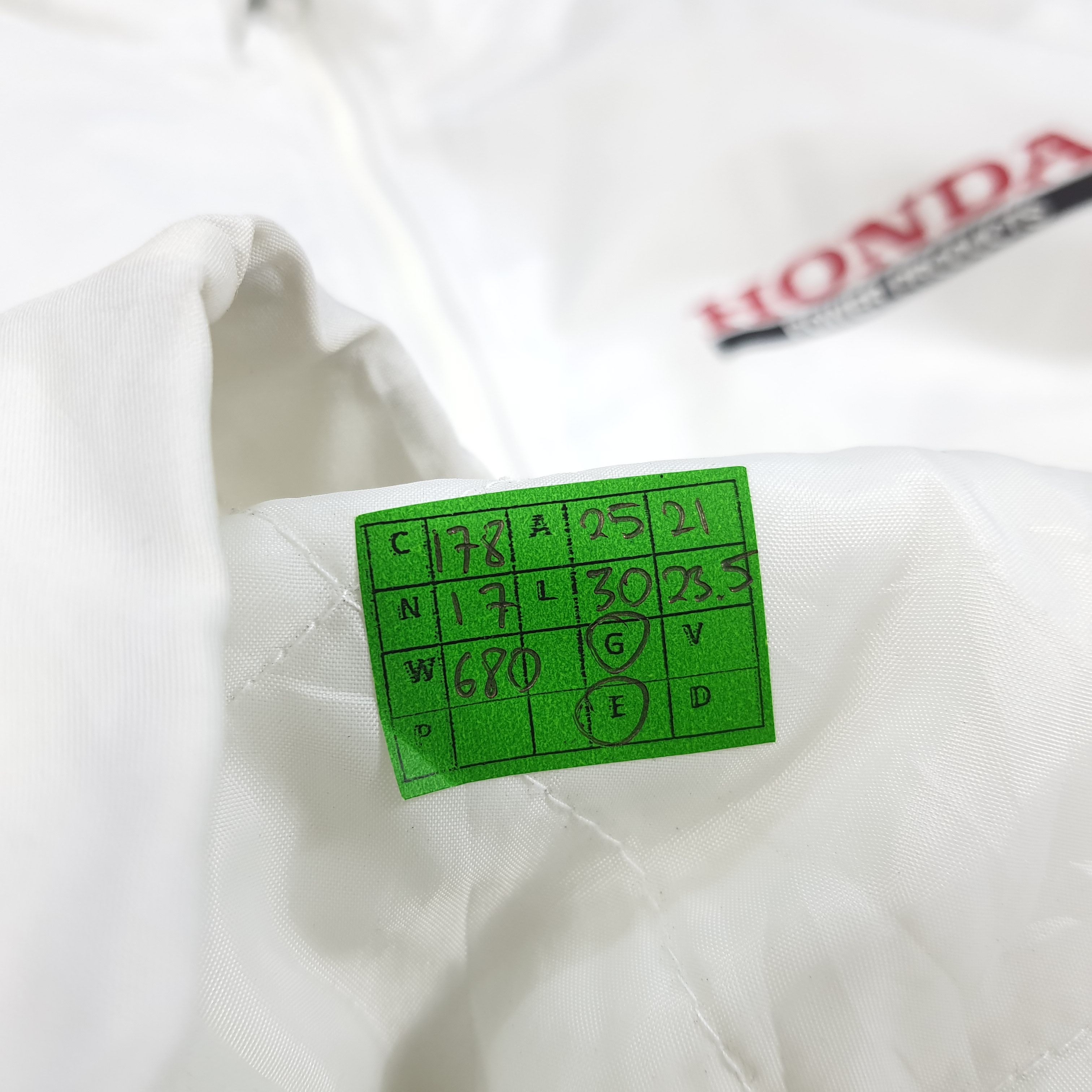 Honda × Japanese Brand × Vintage Vintage HONDA Japanese Motorsports Racing Jacket Size US XL / EU 56 / 4 - 8 Thumbnail