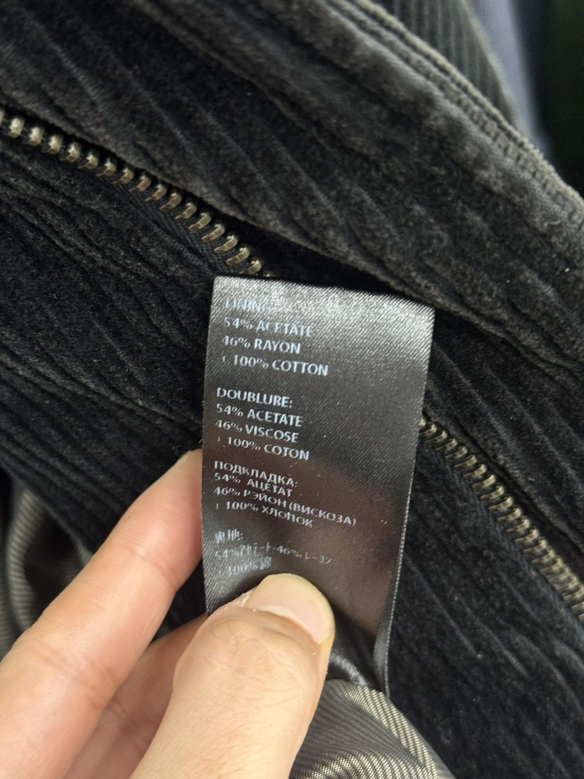 Haider Ackermann Haider ackermann aw14 og corduroy bomber jacket Size US S / EU 44-46 / 1 - 5 Thumbnail