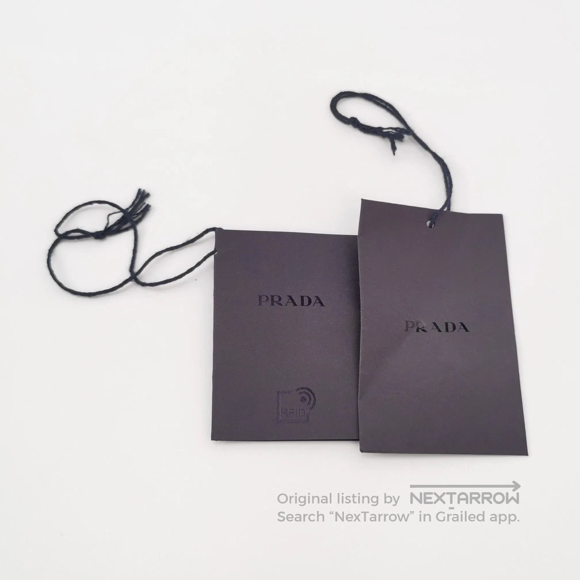 Prada Prada Wool Trousers in Classic Black . Size 37" - 2 Thumbnail