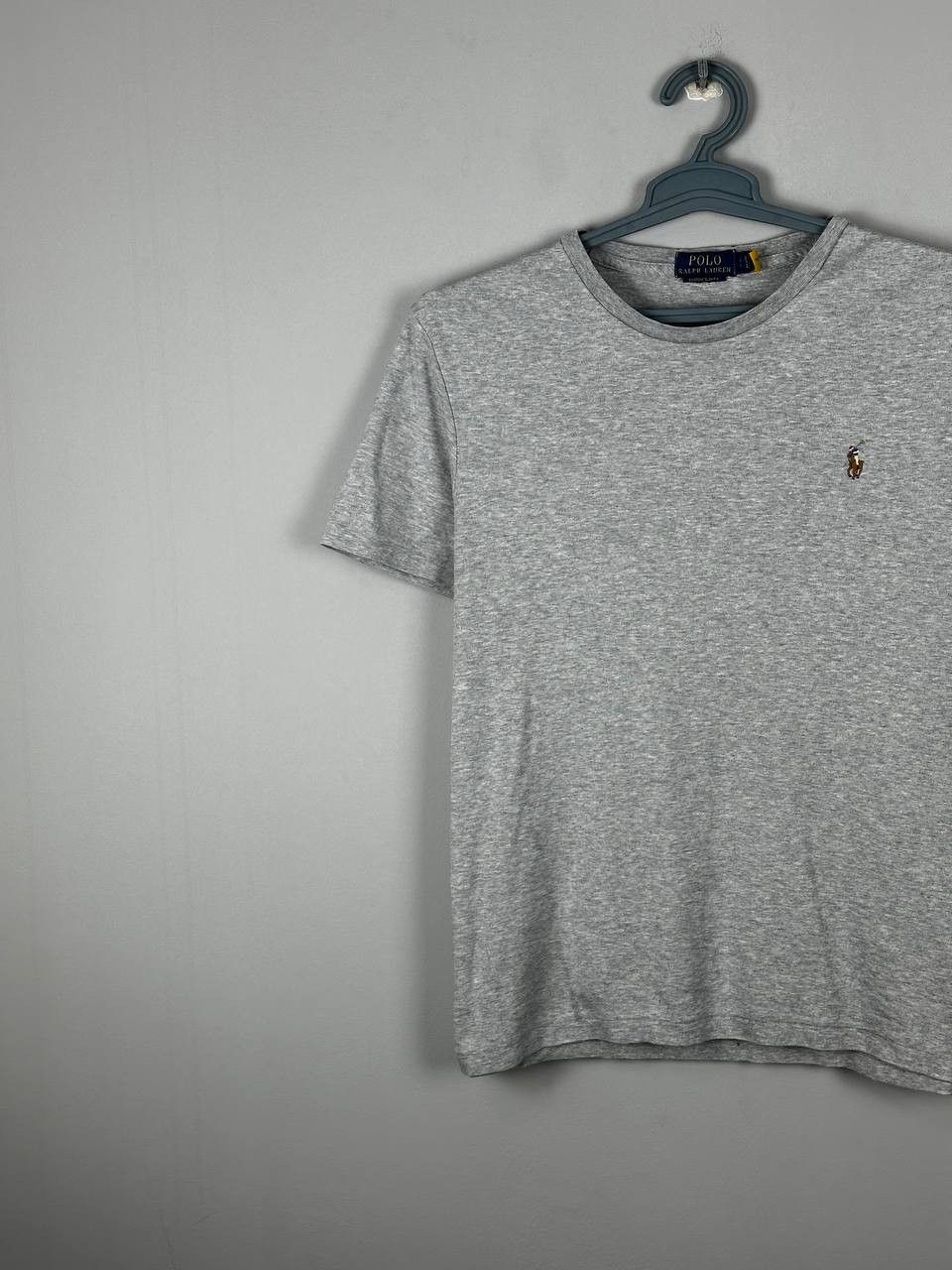 Polo Ralph Lauren Ralph Lauren Basic Cotton T-Shirt Size L Grey Size US L / EU 52-54 / 3 - 3 Thumbnail