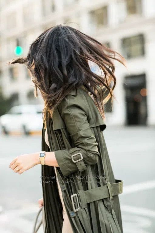 Junya Watanabe Junya Watanabe Military green accordion pleated trench coa Size XS / US 0-2 / IT 36-38 - 8 Thumbnail