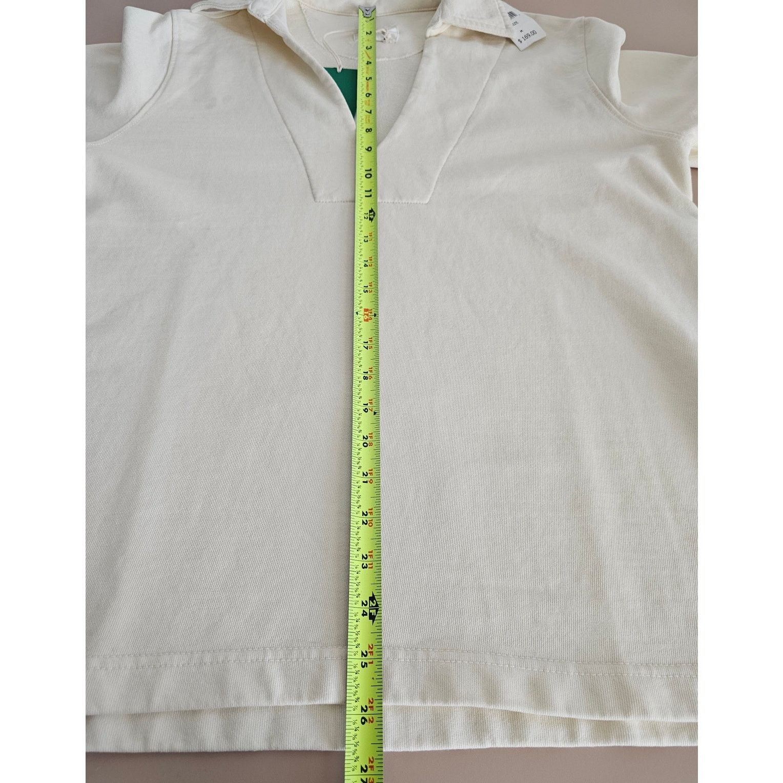 DL1961 NWT DL1961 Women's Cream Sweatshirt Millie Tunic Top M Size M / US 6-8 / IT 42-44 - 10 Thumbnail