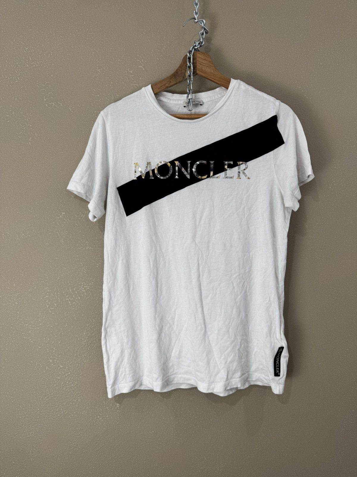 Rare Moncler Mini Logo Polo Shirt Moncler t-shirt