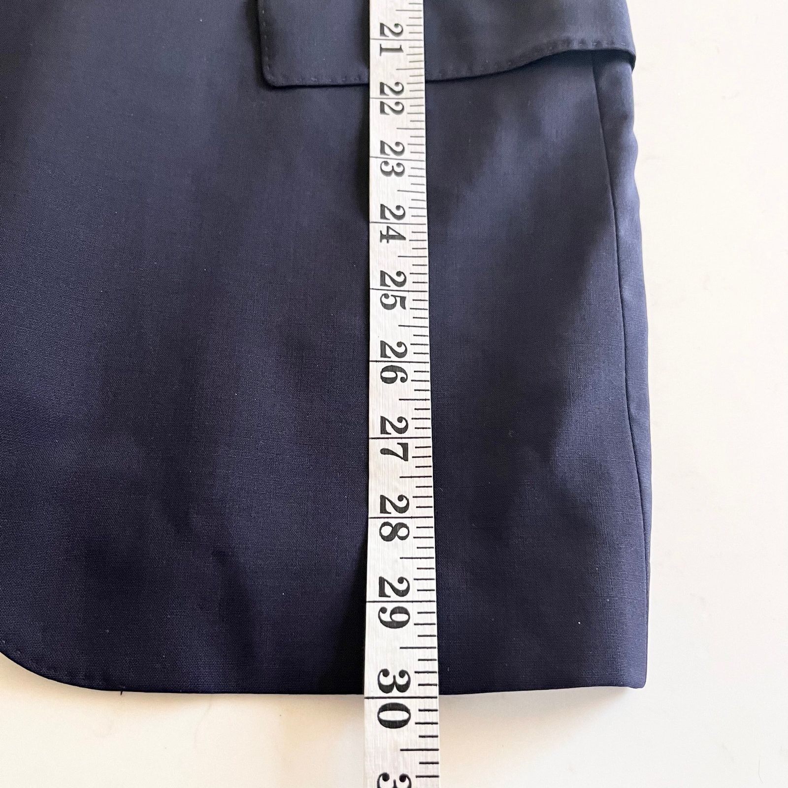 Hugo Boss BOSS Hugo Boss The Jam75/Sharp3 Blue Wool Blazer Jacket 40R Size 40R - 9 Thumbnail