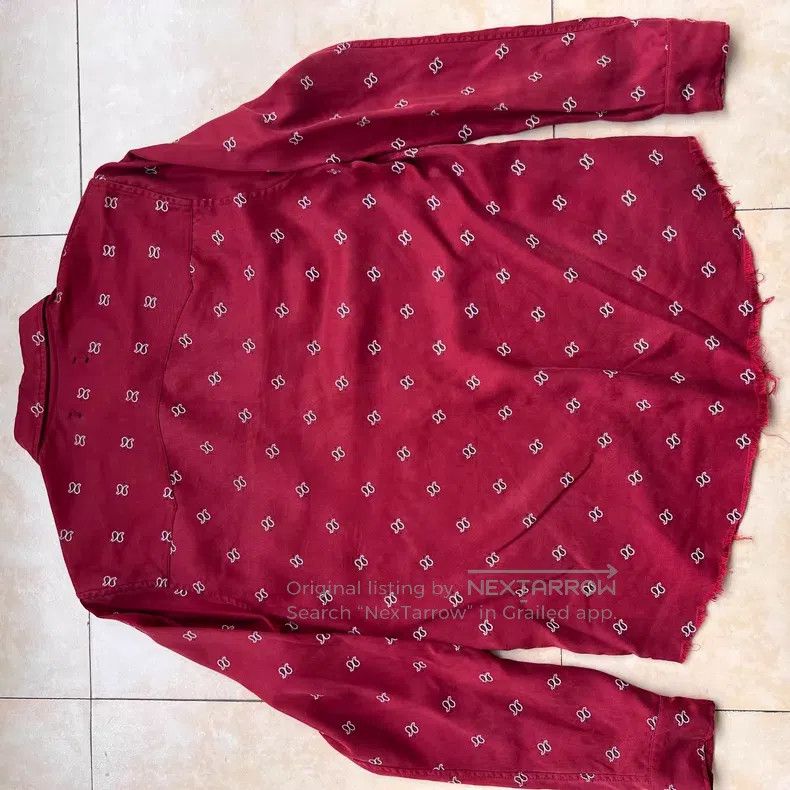Amiri Amiri Red cashew flower OG print shirt Size US L / EU 52-54 / 3 - 2 Thumbnail