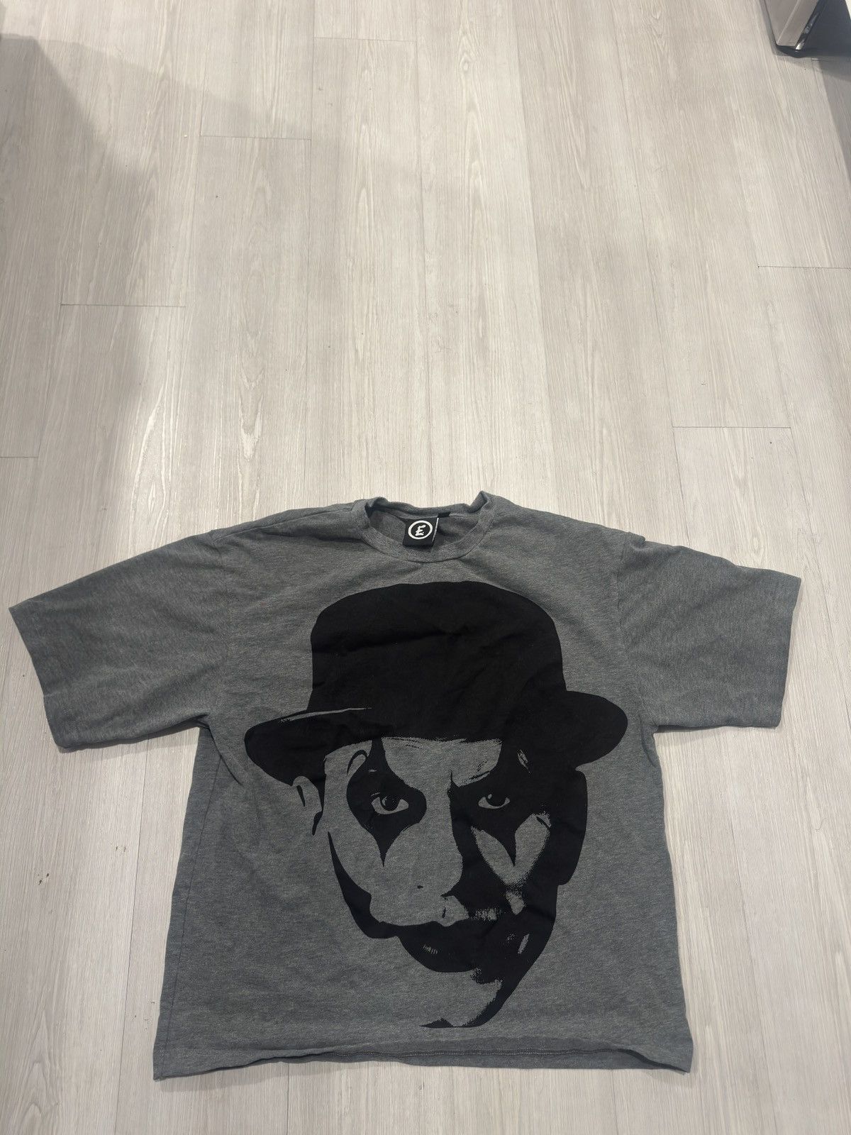 Designer × Vintage Grey Streetwear Clown Shirt Size US S / EU 44-46 / 1 - 1 Thumbnail