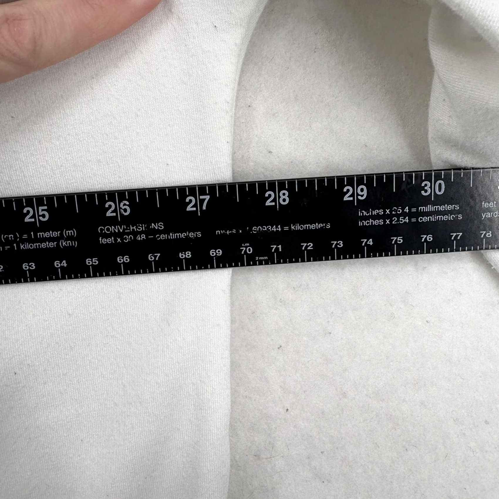 Spanx Spanx AirEssentials Perfect Length Dolman 3/4 Sleeve Top Womens Large White T-Shirt Tunic Crew Neck Casual Polyester Rayon Spandex All Seasons Stretch Size L / US 10 / IT 46 - 7 Thumbnail