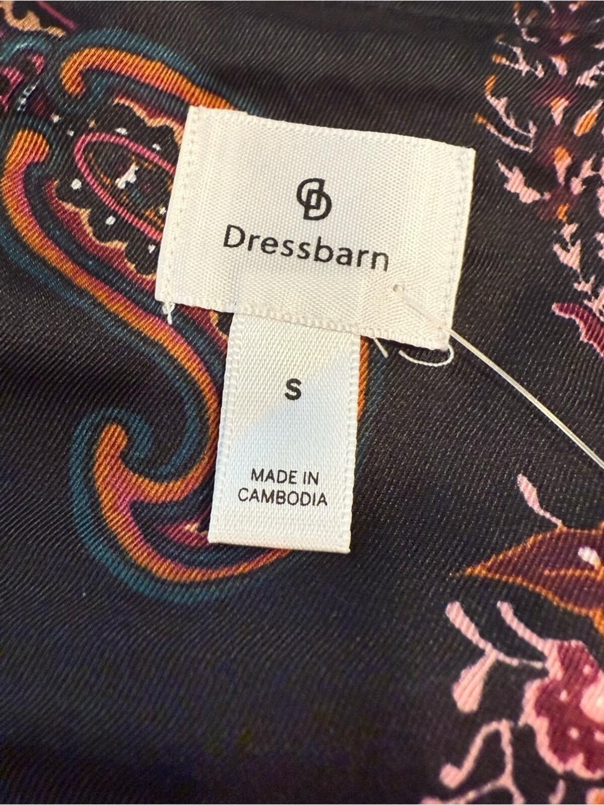 Other Dressbarn boho top paisley floral leopard print SZ SM Size S / US 4 / IT 40 - 6 Thumbnail