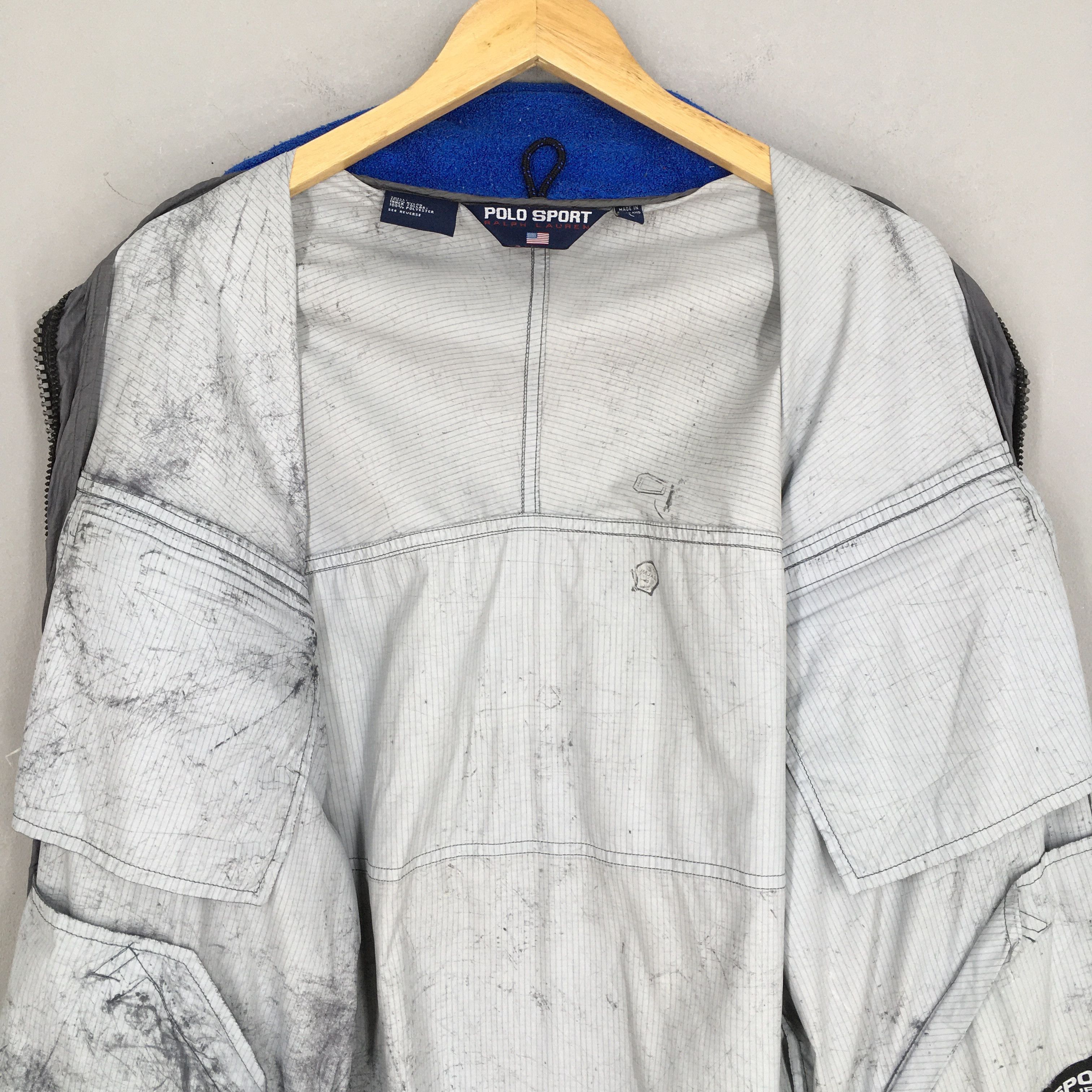 Polo Ralph Lauren Vintage 90's Polo Sport Windbreaker Large Size US L / EU 52-54 / 3 - 7 Thumbnail