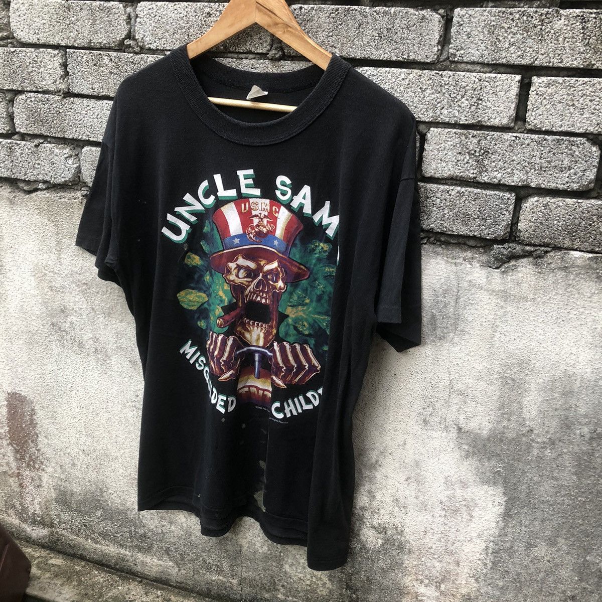 Vintage Vintage 1995 Uncle Sam’s Misguided Children Tee Size US XL / EU 56 / 4 - 6 Thumbnail