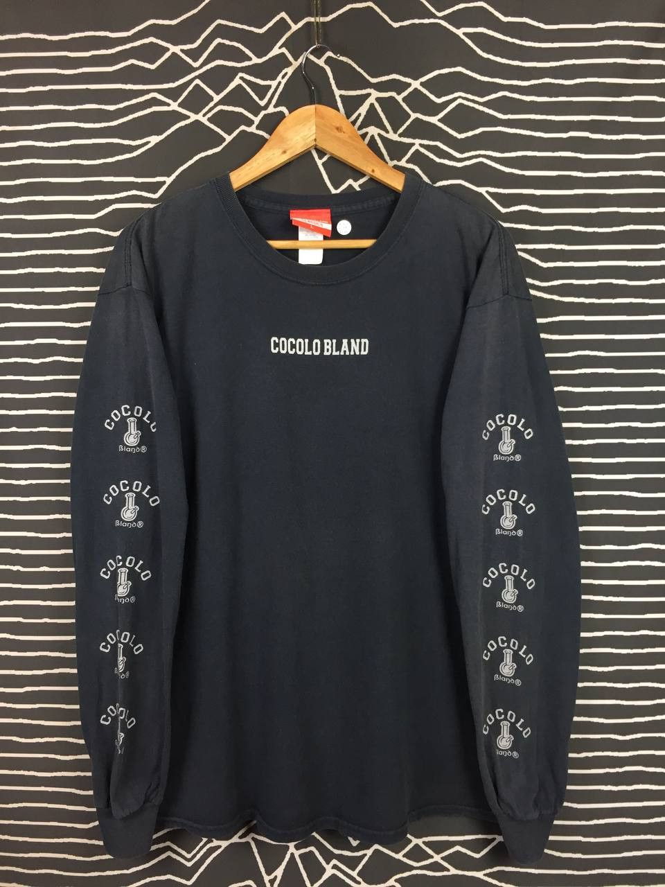 Japanese Brand Cocolo Bland Classics Urban Streetwear Long Sleeve Tee Size US L / EU 52-54 / 3 - 1 Thumbnail