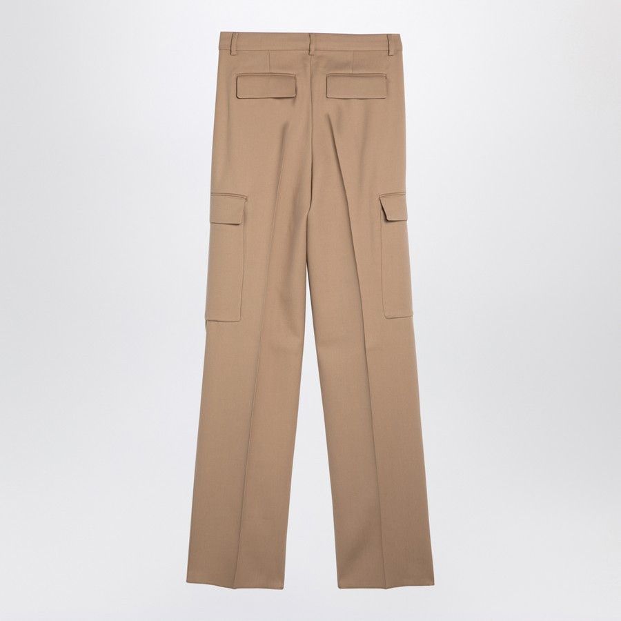 Sportmax o1d2blof1024 Cargo Trousers in Beige Size 28" / US 6 / IT 42 - 2 Thumbnail