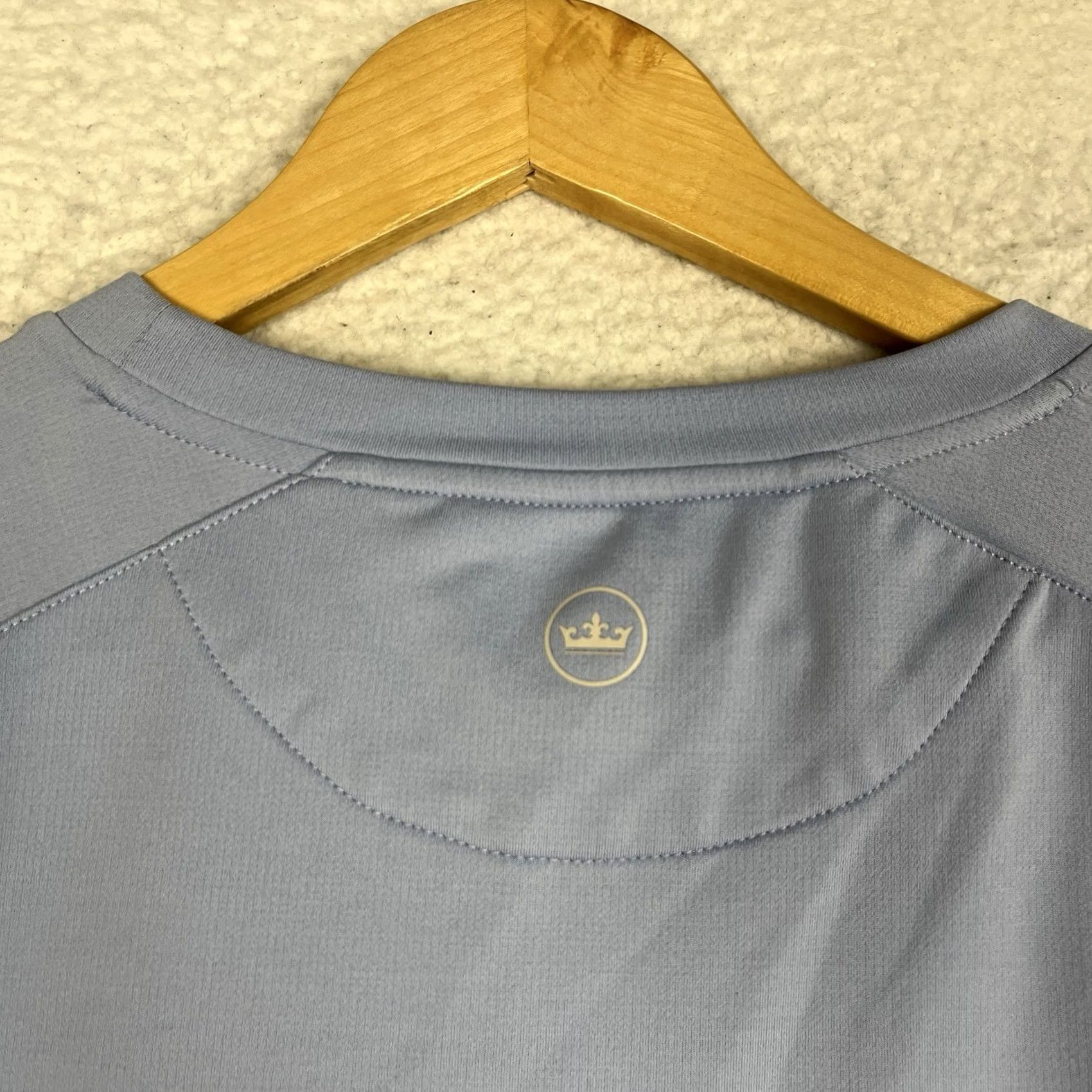 Peter Millar Peter Millar Cradle Performance Crewneck XL Iceberg Blue Stretch Pullover Golf Shirt Men Regular Size XL Blue Size US XL / EU 56 / 4 - 8 Thumbnail