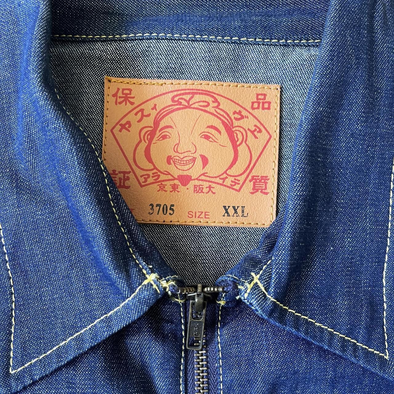 Evisu Evisu Seagull Denim Jacket Size US XL / EU 56 / 4 - 4 Thumbnail