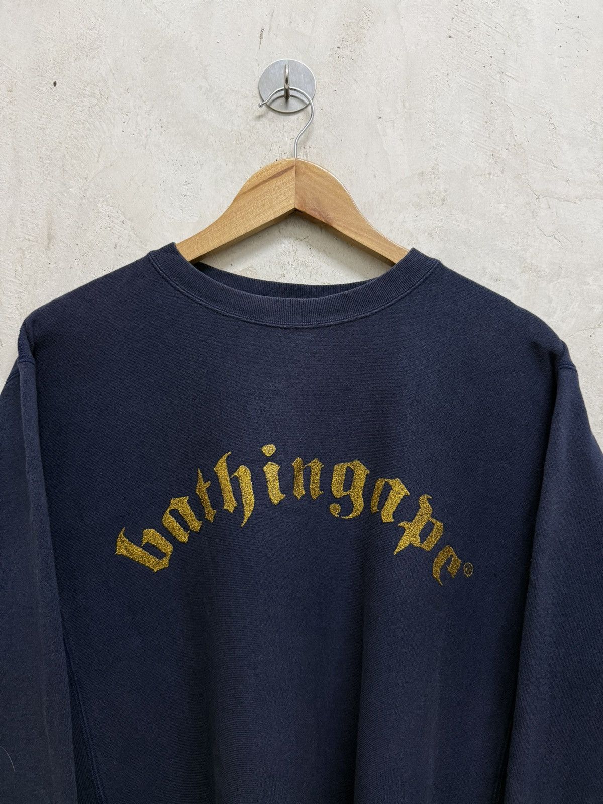 Bape 2000s A Bathing Ape Creeper Glitter Gothic Lettering Size US M / EU 48-50 / 2 - 2 Thumbnail